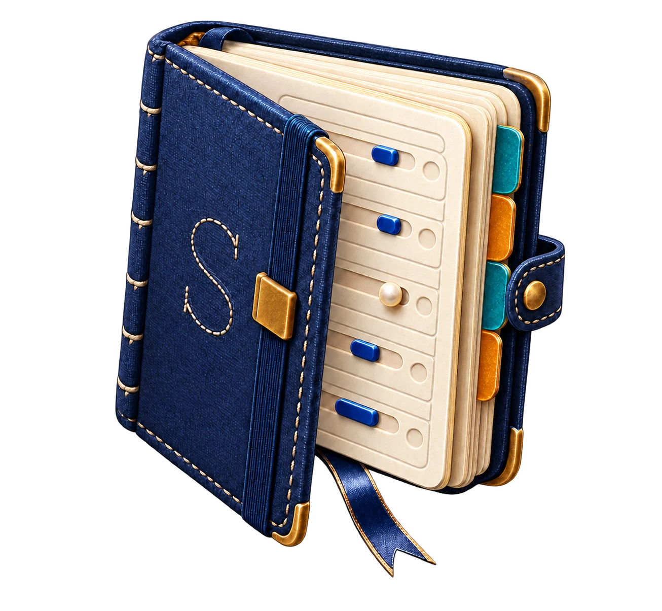 Score Ledger Scorecard icon concept
